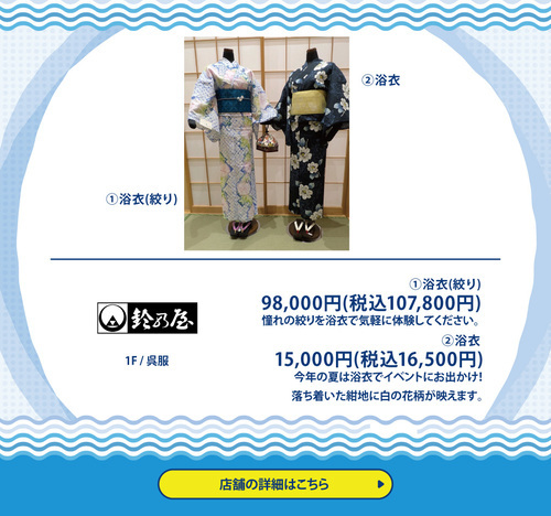 鈴乃屋　浴衣