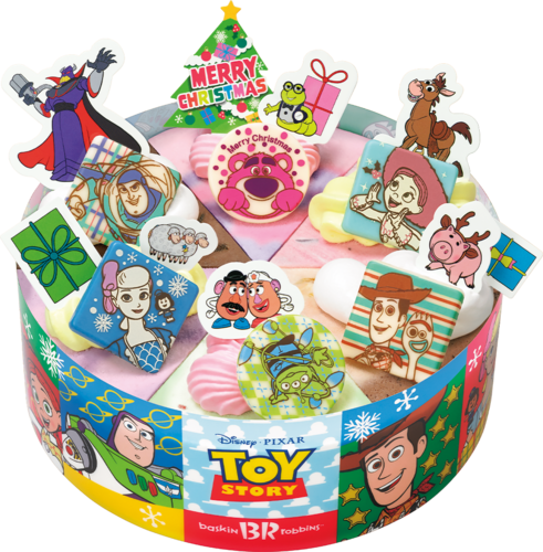 サーティワン　トイストーリー クリスマス パレット6