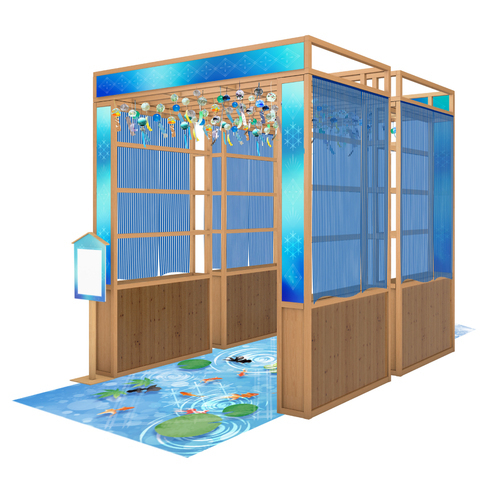 風鈴まつり　風鈴展示