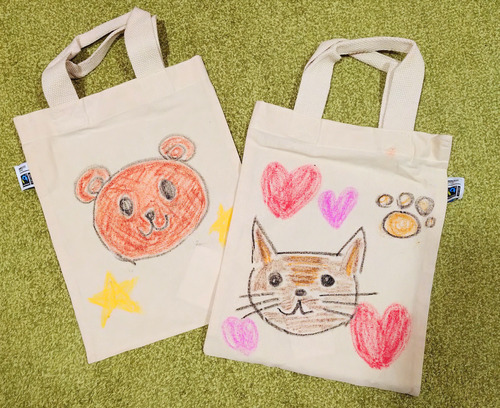 フェアトレードコットントートバッグ　画像