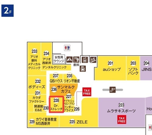 フロアマップ