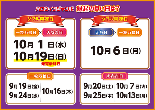 開運カレンダー