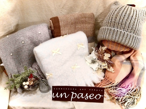 un paseo　大判ストール