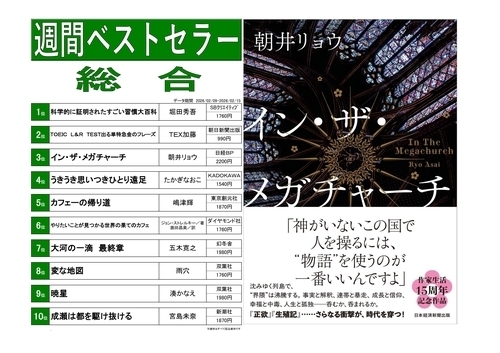 今週のベスト10！