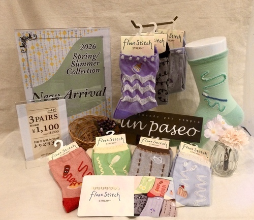 ＊新作靴下 [Float Stitch]＊