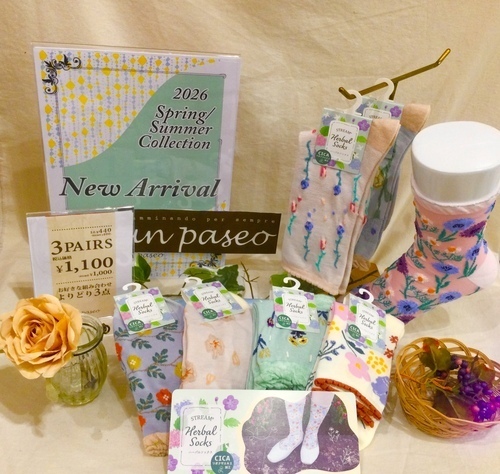 ＊新作靴下 [Herbal Socks]＊