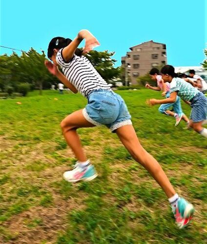 かけっこ