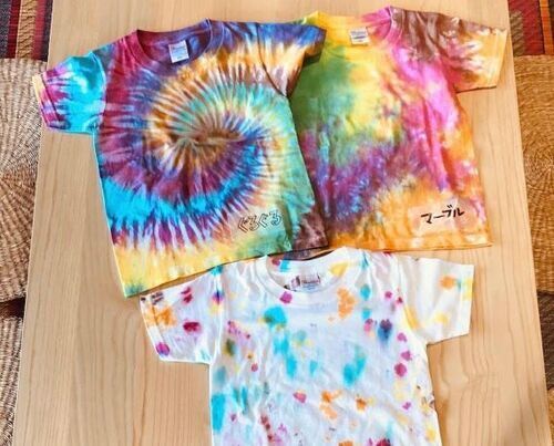 🍍夏の1DAY講座　しぼり染め教室👕　アリオ西新井２階カルチャー教室